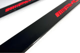 stainless steel illuminated door sill protectors with Mercedes GLS I X166 2015+ with AMG logo