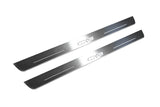 stainless steel LED door sill plates with Mazda II 2016+ with CX-9 logo