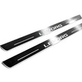 Illuminated LED Door Sill Tread Plates Subaru Levorg I 2014-2020 With Levorg Logo Subaru Led Door Sills opdesign