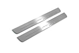 LED door sill plates for Jeep Grand Cherokee IV WK2 2010+ with SRT Supercharged logo