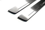 Dodge Charger LD 2011+ stainless steel LED door sill plates with CHARGER logo