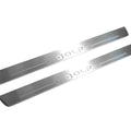 Illuminated LED Door Sill Tread Plates Volkswagen Golf VIII 2020+ With Golf Logo Volkswagen Led Door Sills opdesign