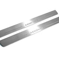 Illuminated LED Door Sill Tread Plates Mazda 3 III 2013-2019 With Mazda 3 Logo Mazda Led Door Sills opdesign