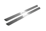 LED door sill plates stainless steel Nissan Murano III 2014+ with Murano logo