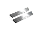 Mitsubishi ASX I 2010+ stainless steel LED door sill plates with ASX logo