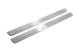 stainless steel LED door sill plates for Toyota Tundra II XK50 2007+ with Tundra logo