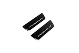 Ford Fusion II CD4 2012+ stainless steel LED door sill plates with Fusion logo