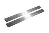 LED door sill plates Honda Accord IX 2013+ stainless steel with Accord logo
