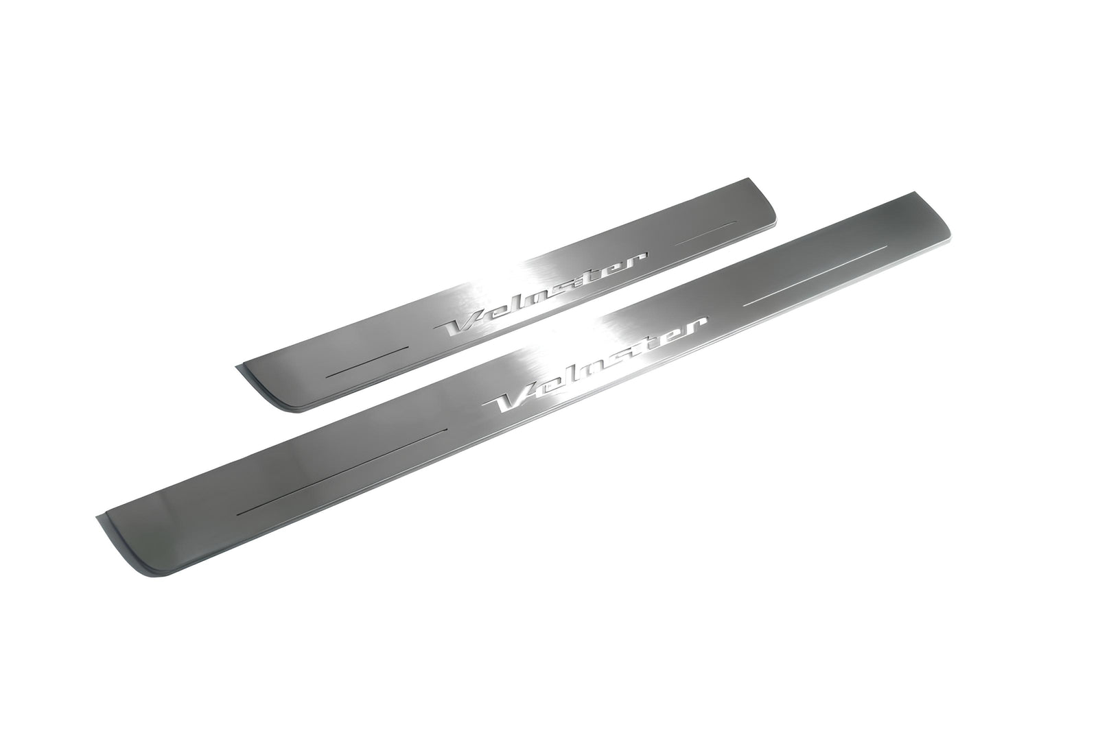 Hyundai Veloster I 2011+ LED door sill plates with Veloster logo