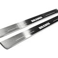 Mercedes CLS II (C218) 2010-2018 LED Door Sills Illuminated Scuff Brabus Logo Stainless Steel Entry Guards Door Sills Decoin