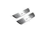 LED door sill plates for Volkswagen T-Roc 2017+ with T-Roc logo