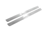 LED door sill plates for Nissan Qashqai I J10 2007+ with Qashqai logo