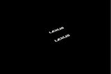 stainless steel door sill plates for Lexus GX I 2002+ with Lexus logo