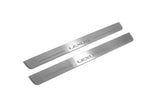 LED door sill plates for Lexus NX I 2014+ with Lexus logo