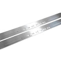 Illuminated LED Door Sill Tread Plates SsangYong Rexton II 2006-2012 With Rexton Logo SsangYong Led Door Sills opdesign