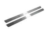 Toyota Camry V70 2018+ door sill plates in stainless steel with TRD logo