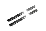 LED door sill plates Lexus ES VII 2018+ stainless steel with F Sport logo