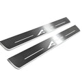 Illuminated LED Door Sill Tread Plates Acura TLX I 2015-2020 With A-Spec Logo Acura Led Door Sills opdesign