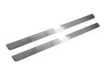 LED door sill plates for Hyundai Genesis Coupe 2008+ stainless steel with Genesis logo