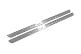 Jeep Grand Cherokee III WK2 2005+ illuminated entry guards in stainless steel with Grand Cherokee logo