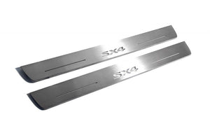 Suzuki SX4 II 2013-2021 Stainless Steel LED Door Sills – SX4 Logo