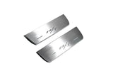 Dodge Durango III 2011+ LED door sill plates stainless steel with Durango R/T logo