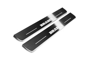 Mercedes-Benz E W213 2016+ Stainless Steel LED Door Sills – Brabus