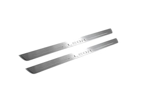 Illuminated LED Door Sill Tread Plates Seat Leon III 2013-2020 With Leon Logo Seat Led Door Sills opdesign