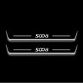 Peugeot 5008 I 2009+ Stainless Steel LED Door Sills – 5008 Logo