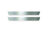 Fiat 500L 2012+ LED door sill plates stainless steel with 500L logo