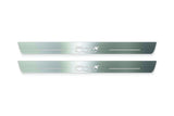 LED door sill plates Fiat 500X 2014+ in stainless steel with 500X logo