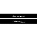 BMW 5 F10 2009-2017 Illuminated Matte Sill Plates with logo Luxury Line BMW Led Door Sills PRO opdesign