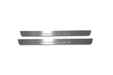 stainless steel LED door sill plates with GMC Terrain II C1 2018+ with Terrain logo