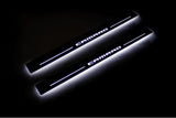 stainless steel door sill plates for Chevrolet Camaro VI 2016+ with Camaro logo