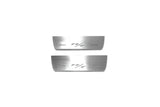 stainless steel LED door sill plates for Dodge Durango III 2011+ with Durango R/T logo