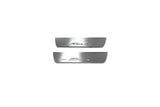 LED door sill plates for Ford Focus III 2011+ stainless steel with Focus logo