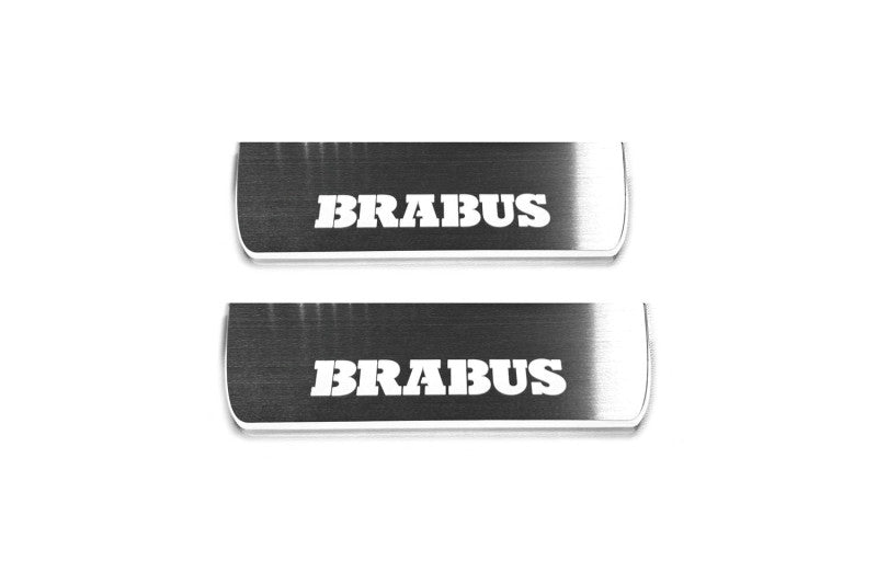 Mercedes-Benz E W213 2016+ Stainless Steel LED Door Sills – Brabus