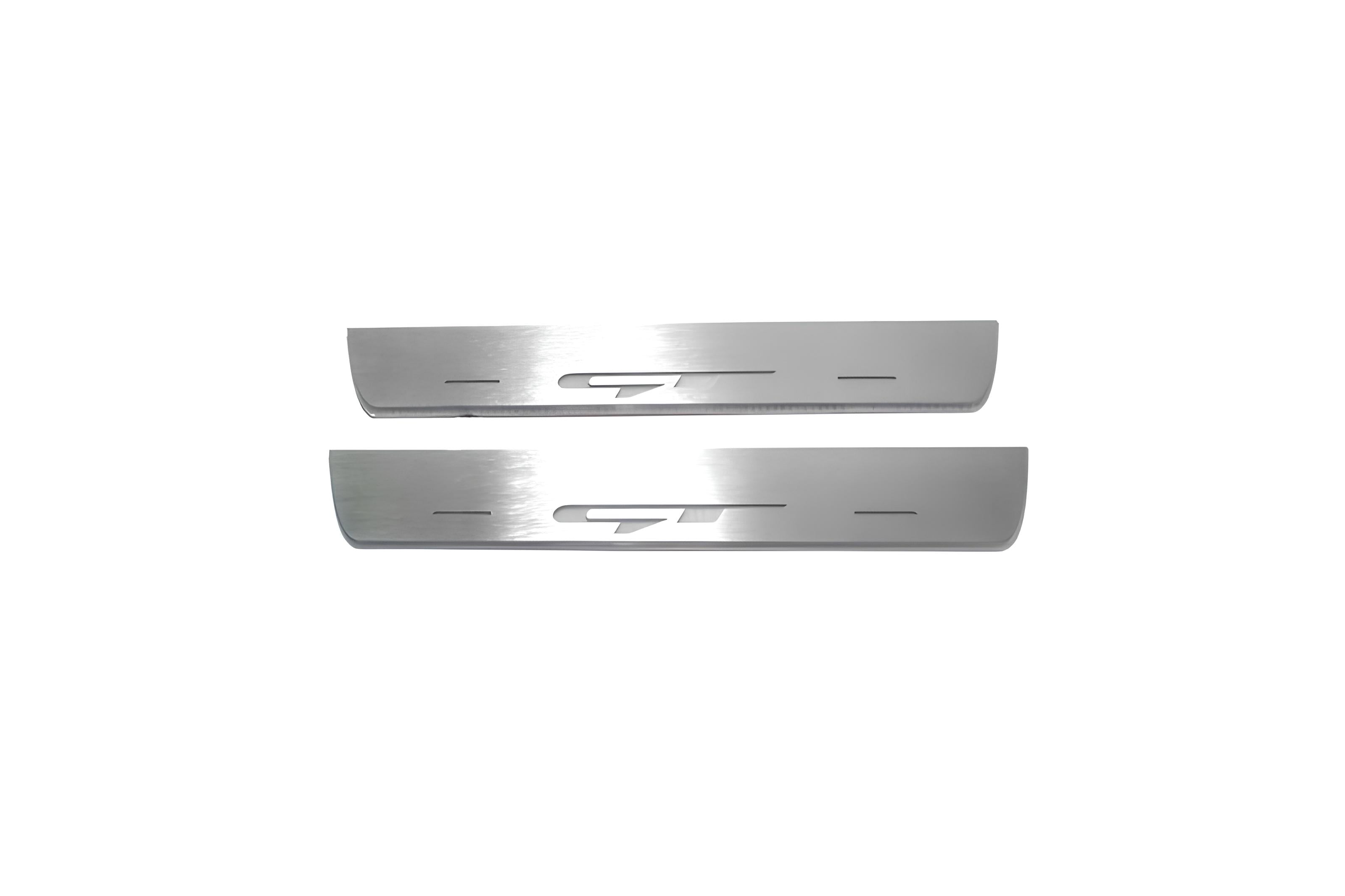 Illuminated LED Door Sill Tread Plates KIA ProCeed III 2018+ With GT Logo KIA Led Door Sills opdesign