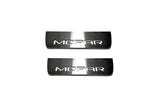 Dodge Durango III 2011+ stainless steel LED door sill plates with MOPAR logo