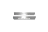 LED door sill plates for Land Rover Discovery III 2004+ with Discovery logo
