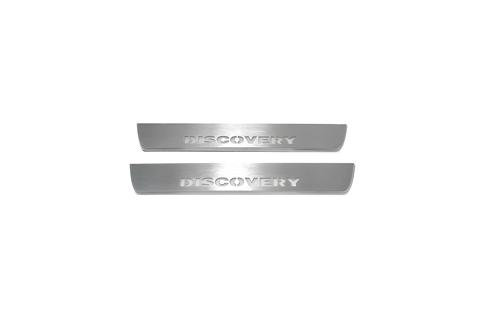 LED door sill plates for Land Rover Discovery III 2004+ with Discovery logo