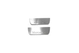 LED door sill plates stainless steel Mercedes ML W164 2005+ with Mercedes-Benz logo