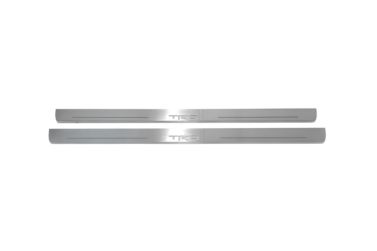 LED door sill plates stainless steel Toyota Camry V70 2018+ with TRD logo