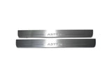 LED door sill plates for Vauxhall Astra VI 2009+ with Astra logo