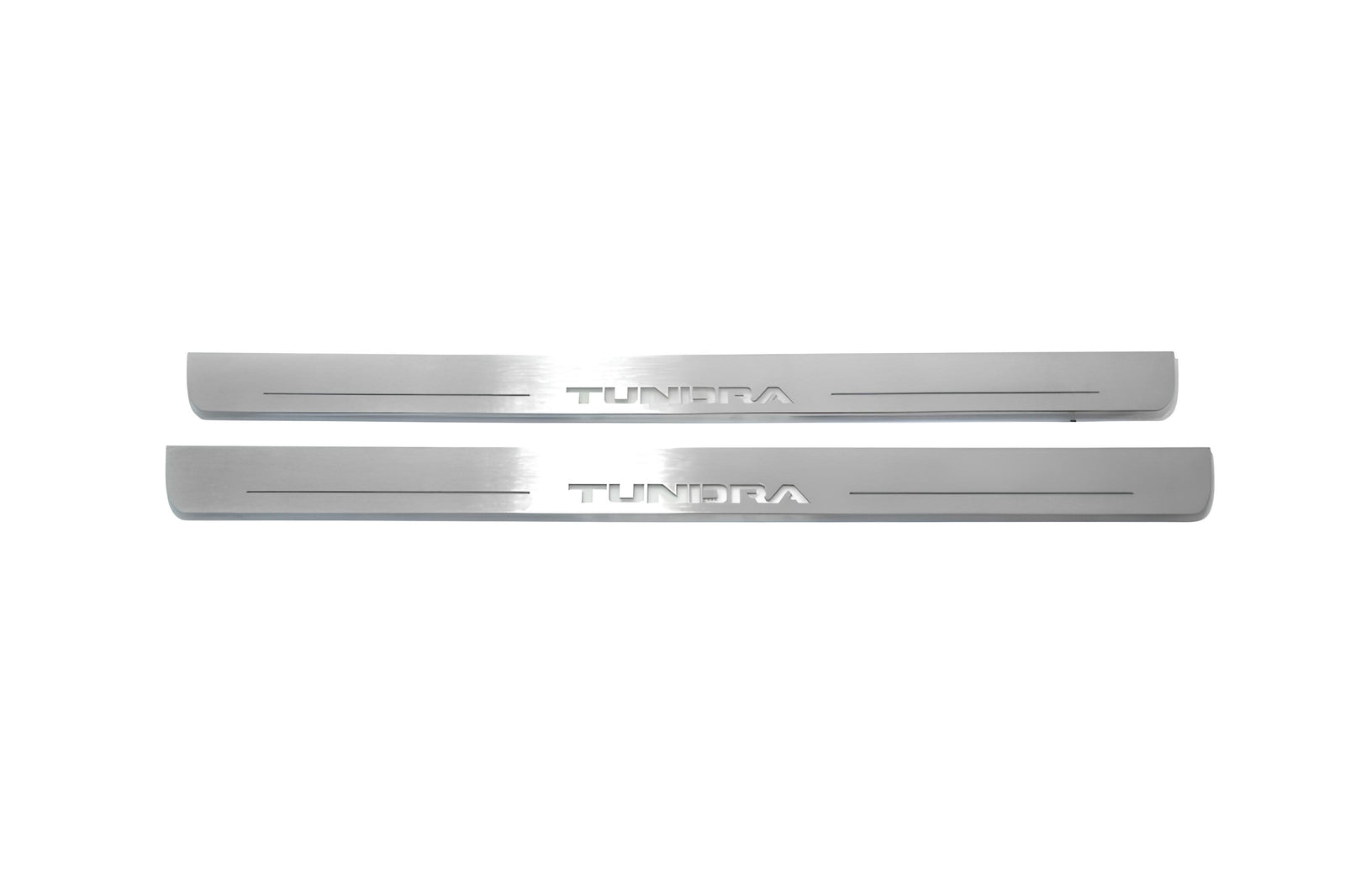 stainless steel door sill plates for Toyota Tundra II XK50 2007+ with Tundra logo