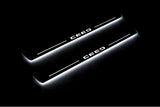 stainless steel door sill plates for KIA Ceed III 2018+ with Ceed logo