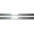 Illuminated LED Door Sill Tread Plates Volkswagen Passat B7 EU 2010-2015 With Passat Logo Volkswagen Led Door Sills opdesign
