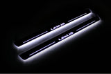 Lexus ES VI XV60 2012+ LED door sill plates with Lexus logo