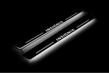 stainless steel LED door sill plates for Vauxhall Insignia I 2008+ with Insignia logo