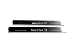 Mazda 3 IV 2019+ Stainless Steel LED Door Sills – Mazda 3 Logo